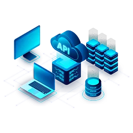 API integration service overview illustration