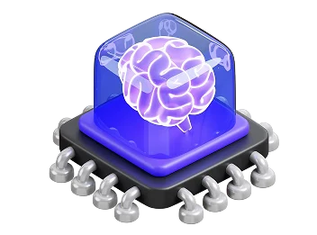 Generative AI content management system animation