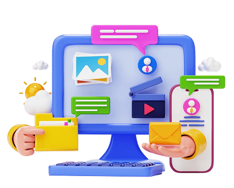 Digital marketing agency development approach visualization