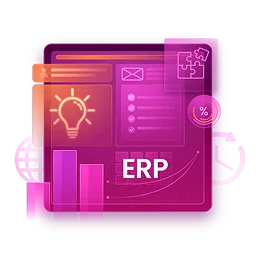 E-commerce development service overview illustration