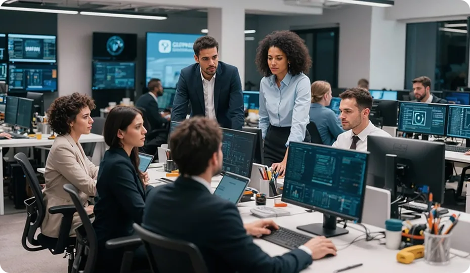 IT Support & Maintenance development approach visualization