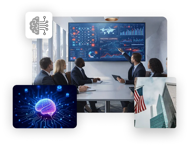 Machine Learning banner mockup