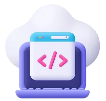Offshore software development service overview illustration