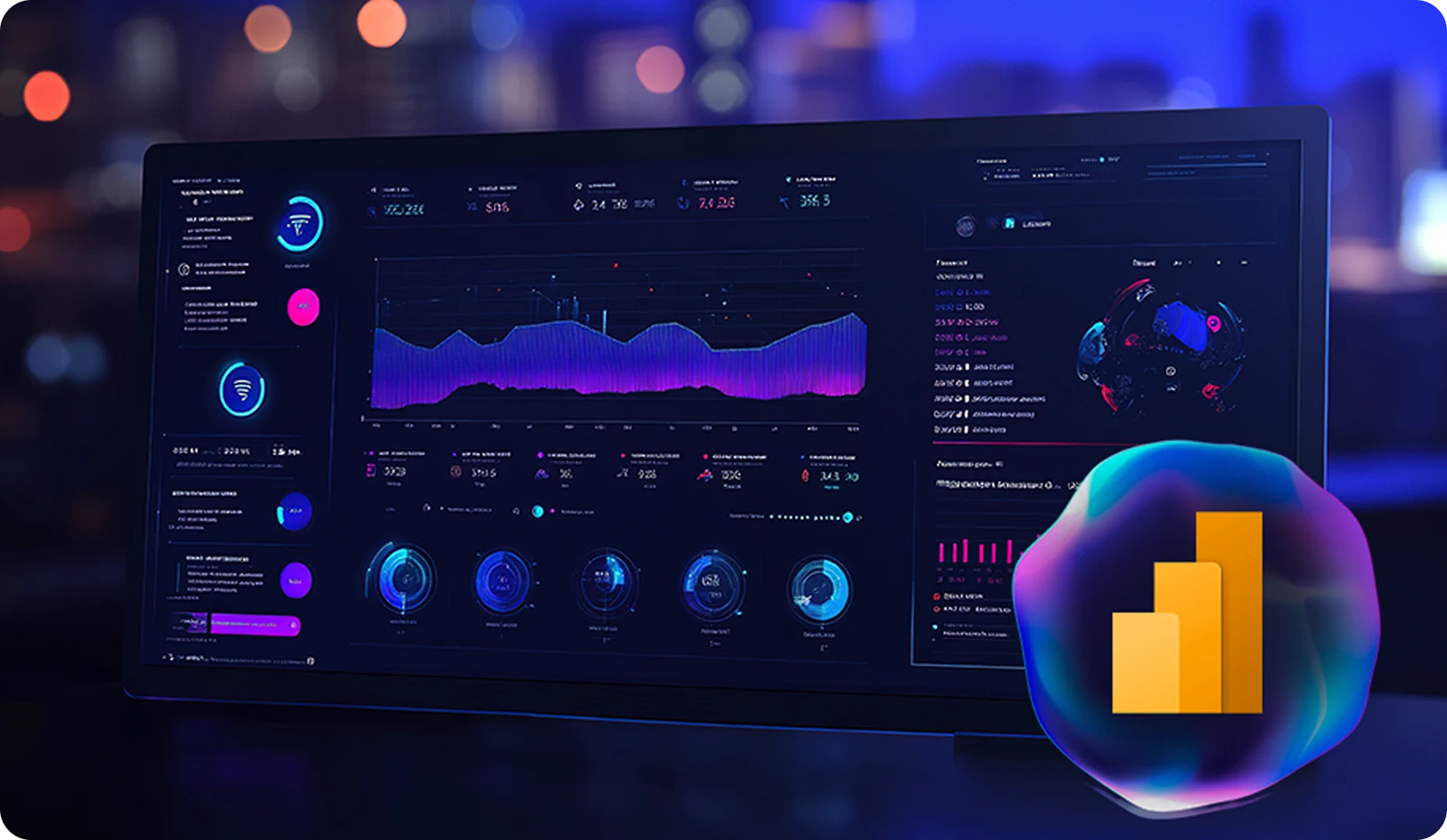 Power BI consulting service overview illustration