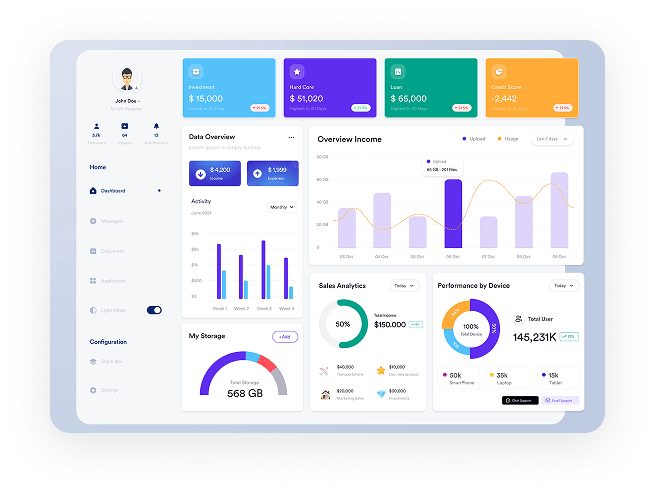 E-commerce AI-powered platform banner mockup