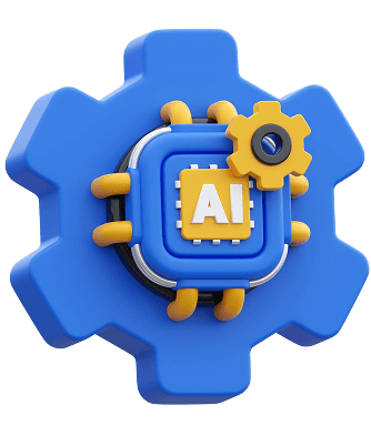 Generative AI application development banner mockup