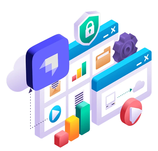 Strapi CMS banner mockup